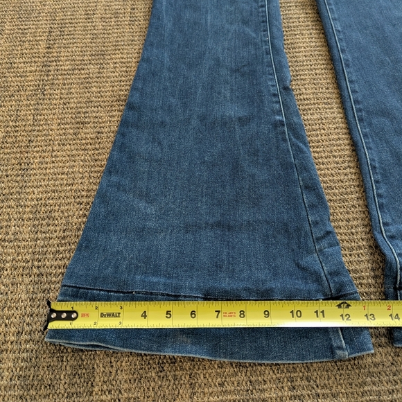 Show Me Your Mumu Fort Worth Jumpsuit Ridge Blue Size Large Missing Belt - Picture 9 of 14